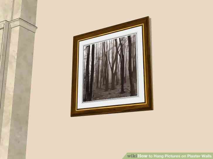 Image intitulée Accrocher des Photos sur les Murs de Plâtre à l